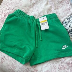 Nike Emerald Green Athletic Shorts